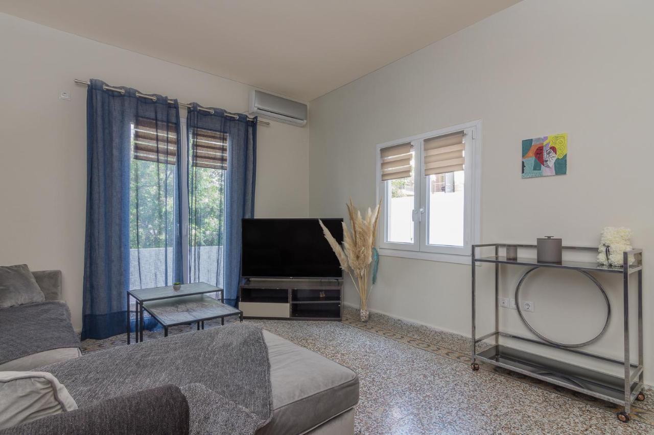 Renovated Panorama Loft: Athens Terrace Gem Lejlighed Eksteriør billede